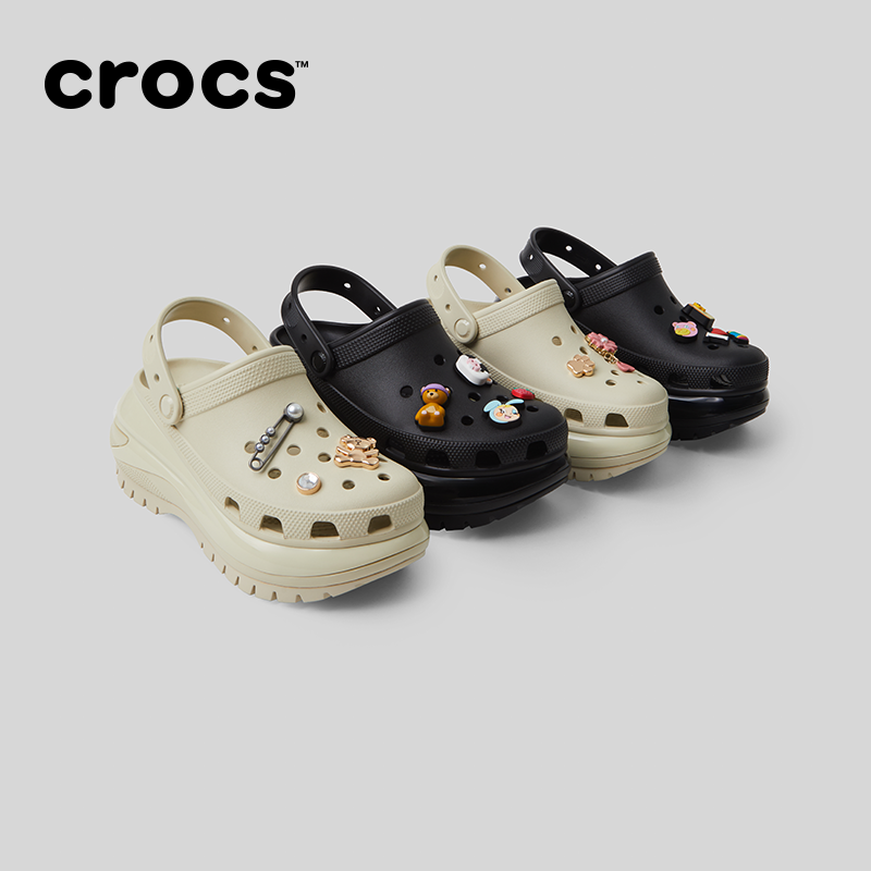 王俊凯推荐Crocs卡骆驰经典光轮洞洞鞋厚底沙滩鞋女鞋|207988