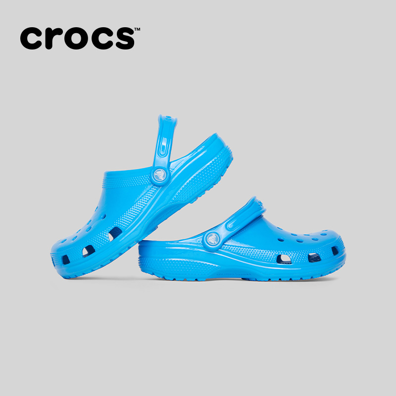 Crocs卡骆驰经典霓虹高光Clog男鞋户外包头拖鞋女鞋凉鞋|209683 - 图2