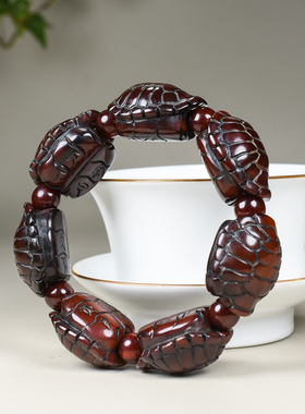 男女天然牦牛角民族风手链手串