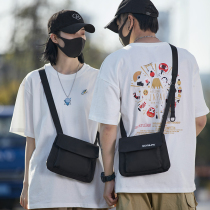 Skew Satchel Mens Small Satchel Canvas Backpack Waterproof Oxford Burgap Bag Casual Single Shoulder Bag Satchel Bag