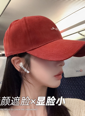 大头围鸭舌帽男四季款
