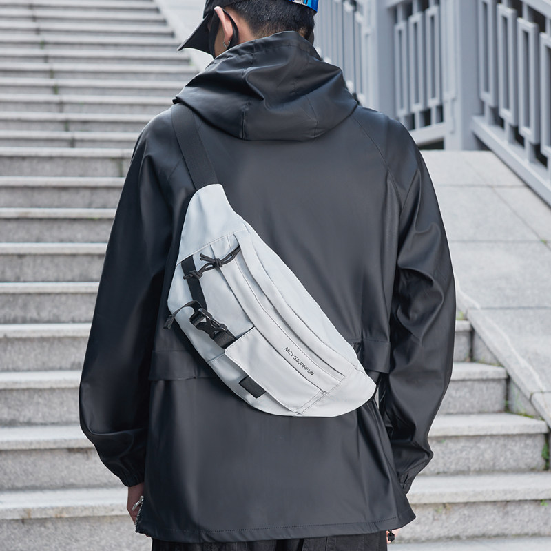 木村耀司饺子包斜挎包胸包防水男生大容量挎包腰包背包男款单肩包,淘宝优惠券,粉丝福利购,淘宝优惠卷