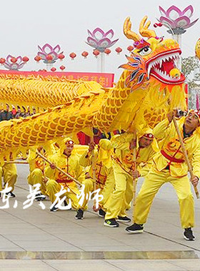 舞龙道具烫金龙舞龙灯国标龙质保
