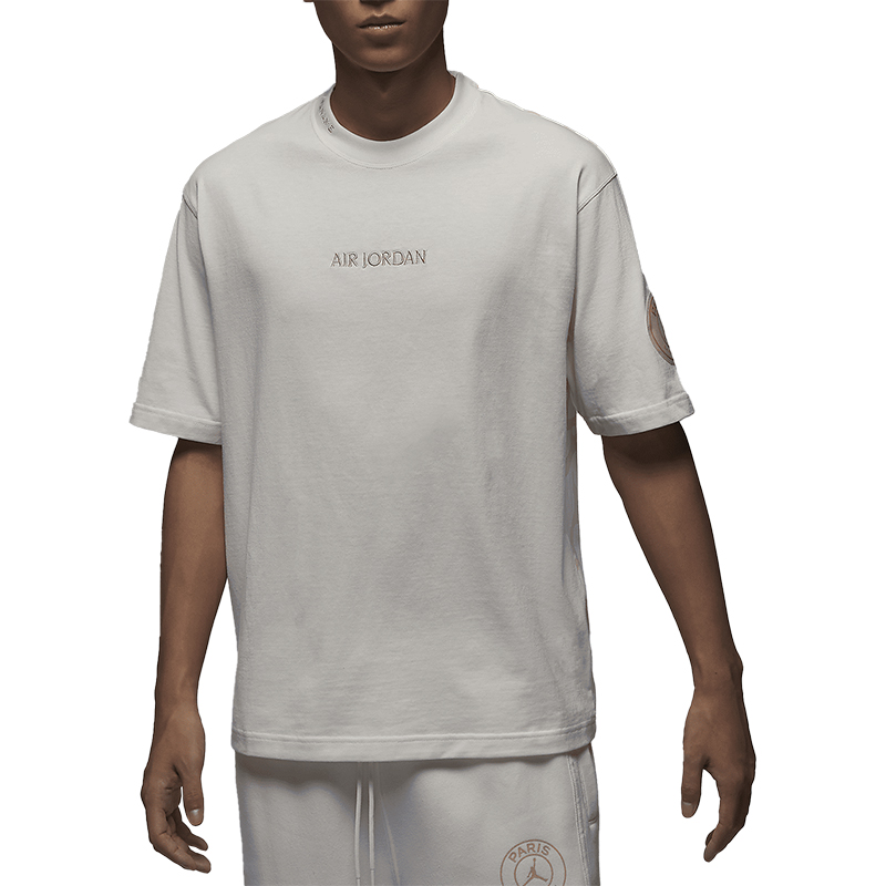 Nike/耐克正品JORDAN男士运动针织透气圆领短袖T恤FN5331-133 - 图3