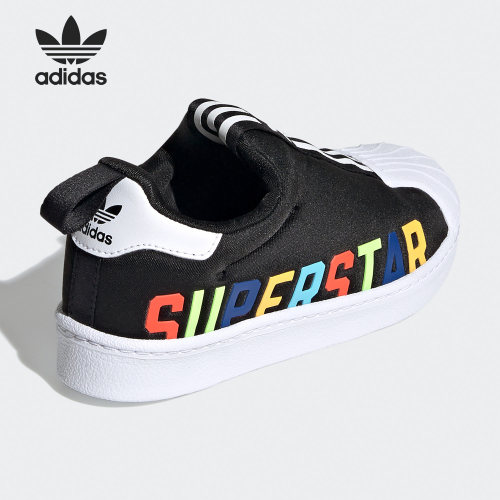 Adidas/阿迪达斯正品三叶草SUPERSTAR 360 X C大童运动鞋FV7230-图2