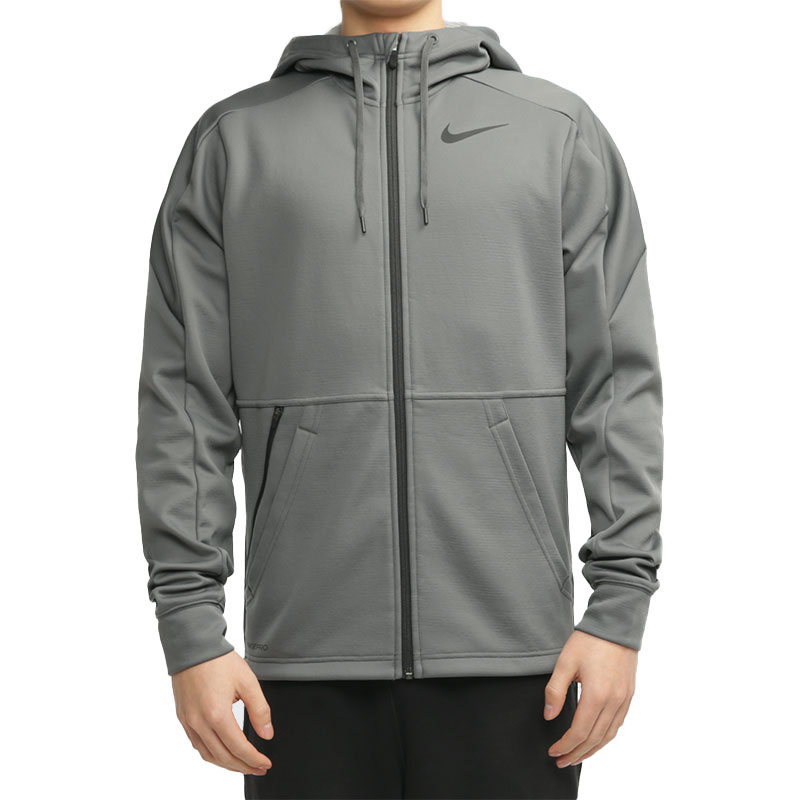 Nike/耐克正品Swoosh男子休闲运动训练保暖加绒连帽外套CU7359-图3
