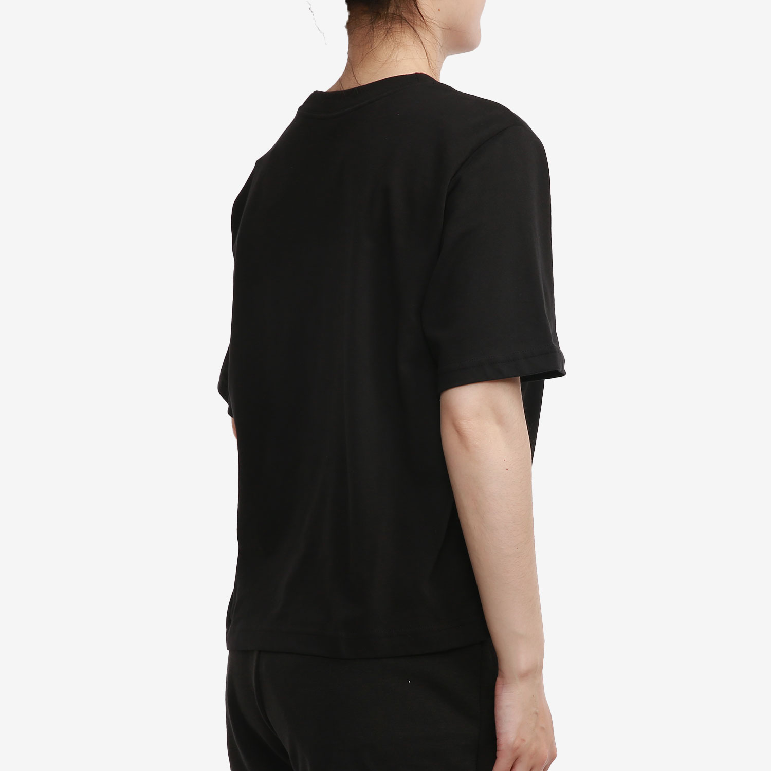 Nike/耐克正品2021年新款夏季女子刺绣纯色短袖运动T恤DD2849-010 - 图1