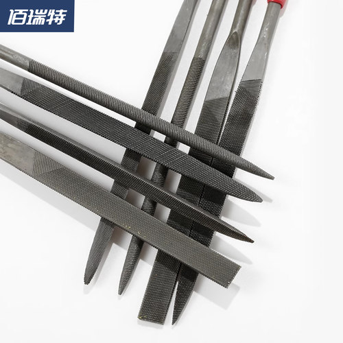 佰瑞特锉刀套装木工打磨工具小挫刀钢锉金属三角半圆什锦锉搓刀 - 图0