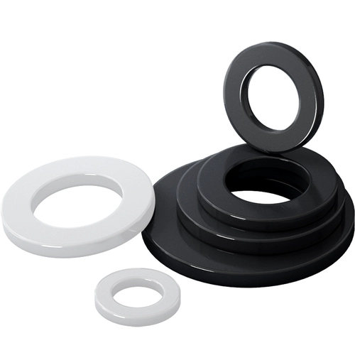 Нейлоновая прокладка Пластиковая плоская накладная резиновая изоляционная винты Круглый высокотемпературный устойчивый