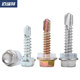 Drilling tail self-tapping screw color zinc