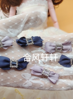 外贸光泽丝带可爱小燕尾小蝴蝶结