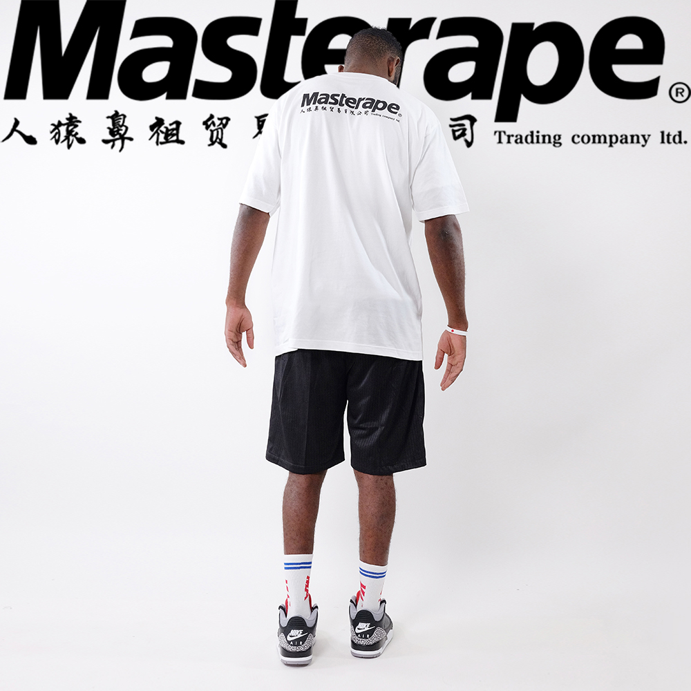 Masterape18ss人猿鼻祖公司夏季新款街头T恤短袖情侣装包邮四色入 - 图2