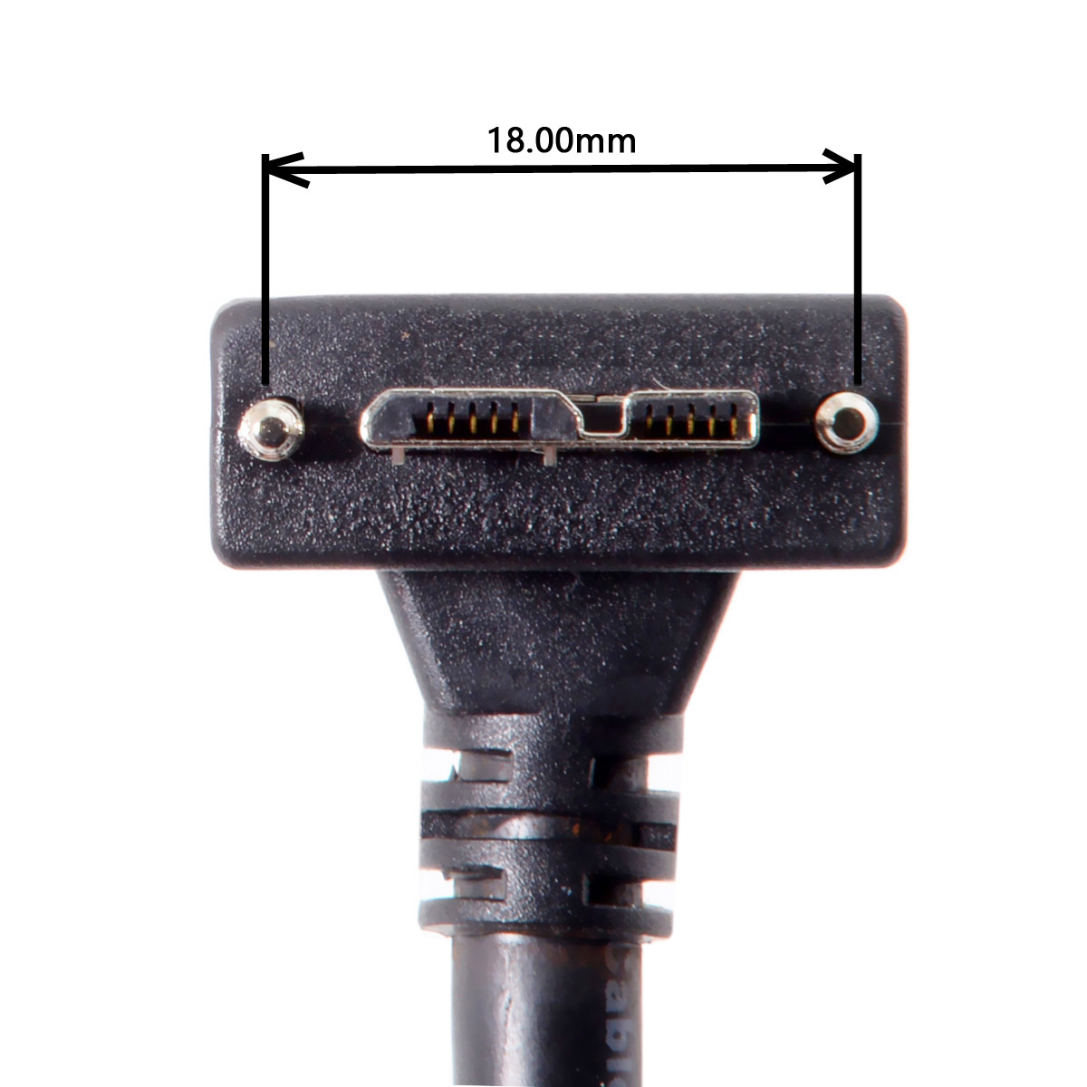 CY USB 3.0 A公对MICRO USB 3.0带螺丝锁面板 硬盘数据线 1.2m 5m