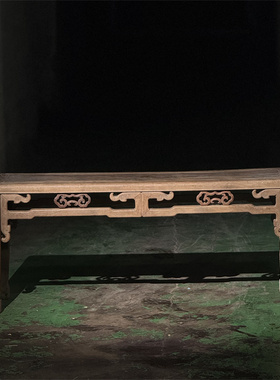 古董老式春凳长条凳老物件榉木