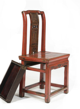 中式明清老家具换鞋凳收藏怀旧