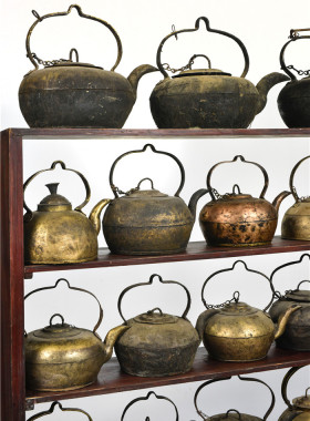 茶马古道铜茶壶茶具怀旧摆设收藏