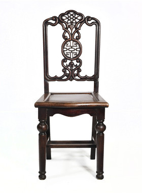 民国老上海香红木靠背椅海派花梨
