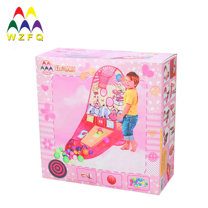 宝宝投球框多功能帐亲子户外玩具 wzfq感统训练器材/教学设备