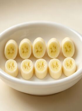 迷你食玩香蕉片水果切片树脂工艺品摆件DIY饰品发夹头饰冰箱贴