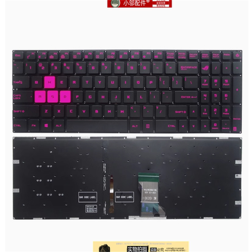 适用ASUS华硕GL502/V/VT/VS/VM键盘S5VM S5VS S5VT ZX60V FX60VM - 图1