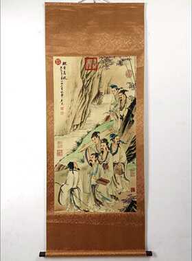 吕洞宾孚佑帝君人物纯阳祖师挂画