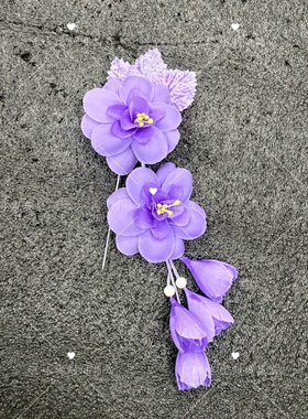 新款戏曲头花黄梅戏京剧越劇青衣花旦小旦小姐边花鬓花