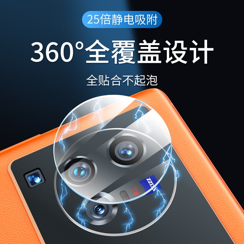 适用iQOO Neo9/8Pro镜头钢化膜爱酷Neo5SE/6后摄像头保护iqooneo5S防刮玻璃neo7竞速版防爆vivoiqooneo5贴膜 - 图2