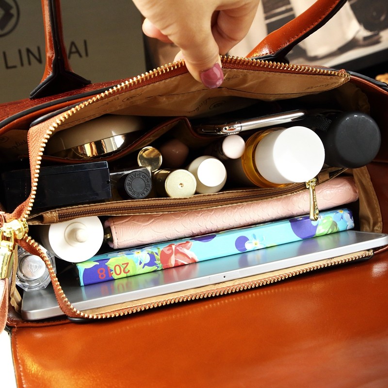 中年鳄鱼纹2020新款大容量妈妈包 梦琳凯女士包袋