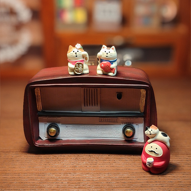 招福猫丨万福招财猫咪杂货潮玩公仔 ins树脂桌面摆件送礼物工艺品,淘宝优惠券,粉丝福利购,淘宝优惠卷