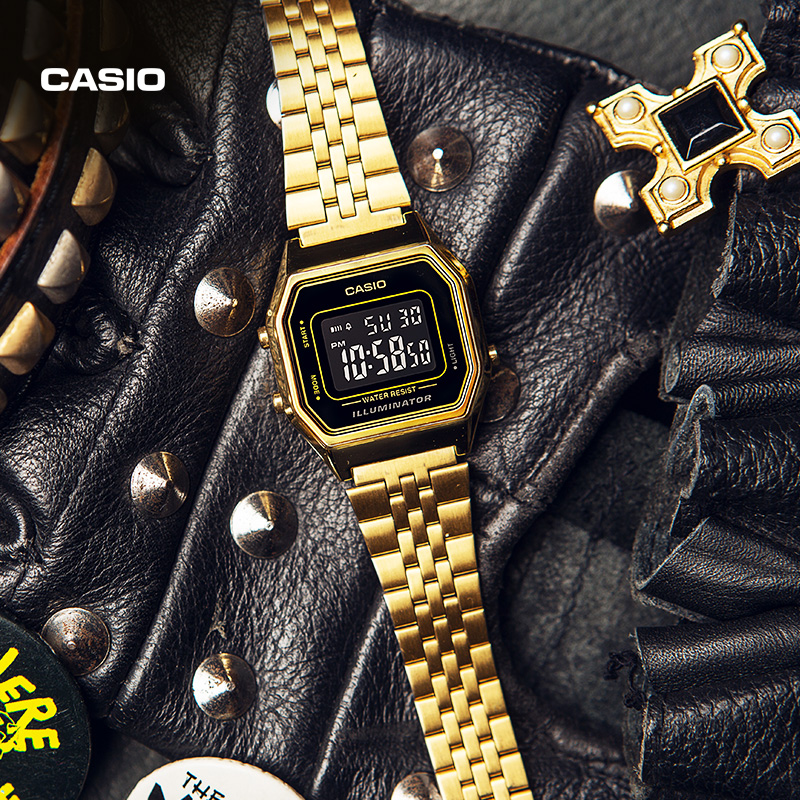 旗舰店复古小金表男士手表金表女士手表卡西欧官网官方正品 casio 旗舰店复古小金表男士手表金表女士手表卡西欧官网官方正品 casio
