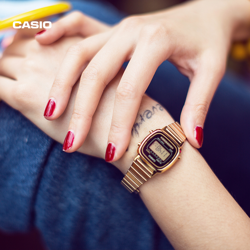旗舰店复古小金表男士手表金表女士手表卡西欧官网官方正品 casio 旗舰店复古小金表男士手表金表女士手表卡西欧官网官方正品 casio