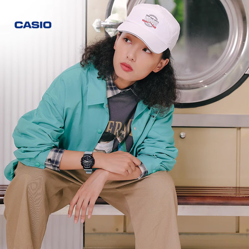 casio旗舰店GMA-S140潮流运动防水高中学生女士手表卡西欧G-SHOCK - 图0