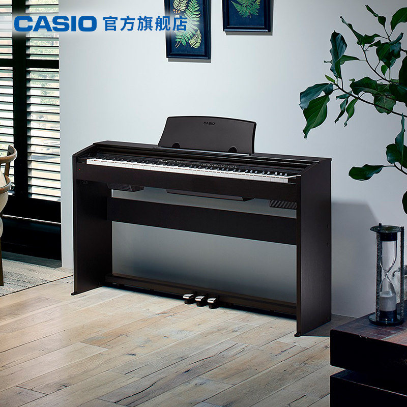 卡西欧px-770 88键重锤专业电钢琴 casio数码钢琴