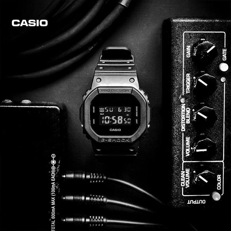 casio旗舰店dw-5600bb小方块手表 casio日韩腕表