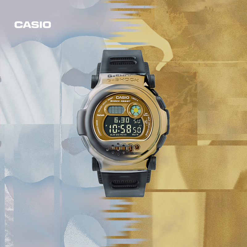 casio旗舰店G-B001系列可拆卸表圈运动石英手表卡西欧官方G-SHOCK - 图1