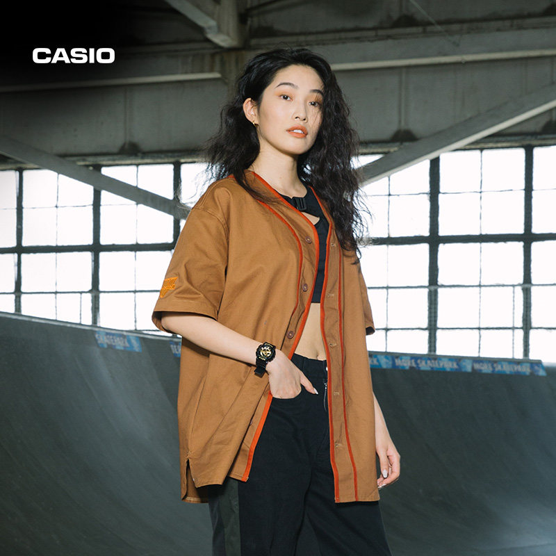 casio旗舰店ba-110街头人气女手表 casio日韩腕表