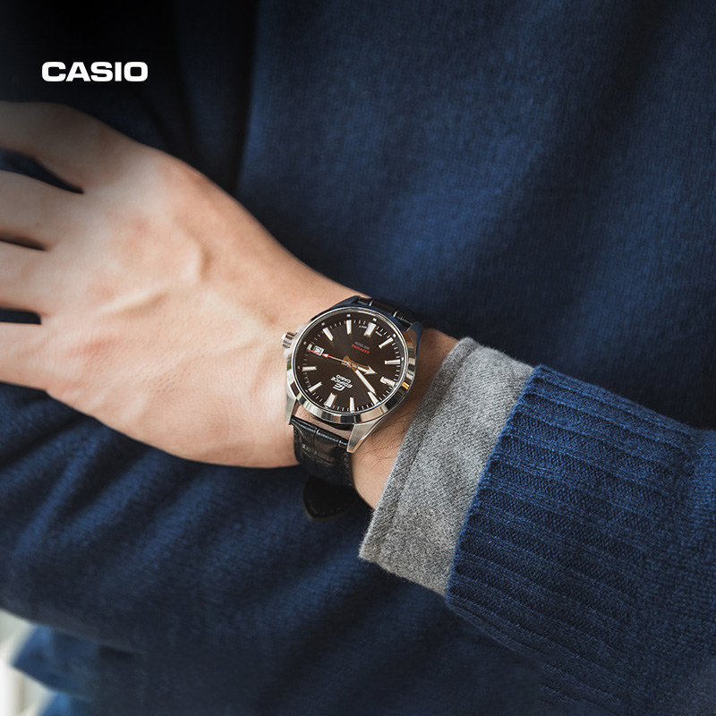 casio旗舰店efb-107时尚防水手表 casio日韩腕表