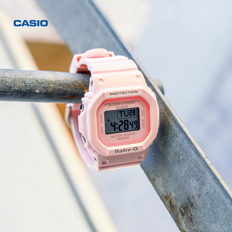 casio旗舰店bgd-560防水电子手表 casio日韩腕表