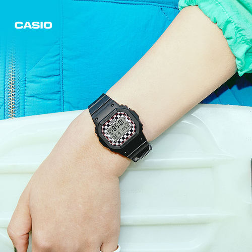 【新年礼物】卡西欧旗舰店BGD-565GS复古小方块耐摔手表女 BABY-G - 图2