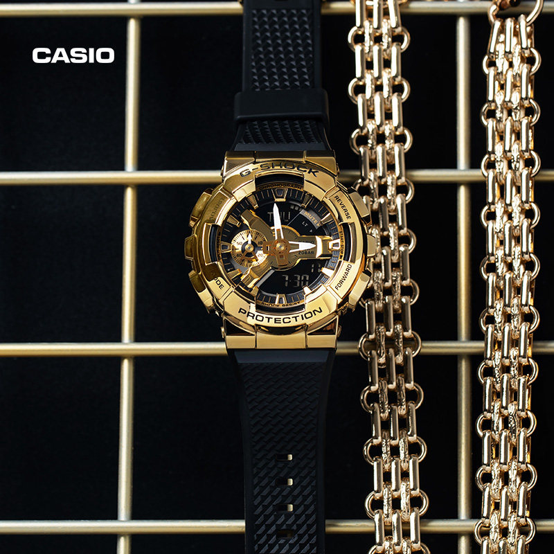 [王一博同款]casio旗舰店金属手表 casio日韩腕表