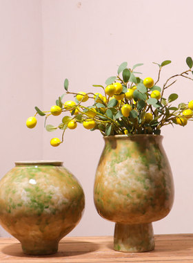 景德镇陶瓷花瓶现代简约水培花器摆件家居饰品客厅玄关电视柜插花