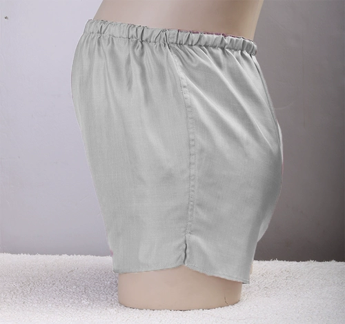 Антирадиационное шелковое нижнее белье для беременных из серебряного волокна, антирадиационные шорты