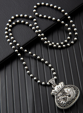 时来运转福袋挂件民族风毛衣链