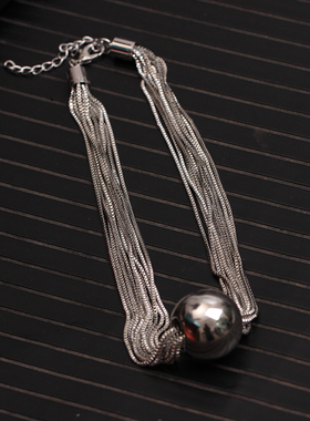 合金欧美夸张项链2023年新款