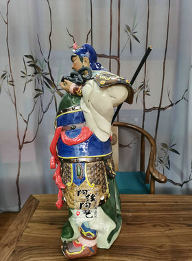 石湾公仔桌面陶瓷陶瓷新中式