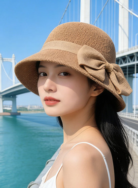 14年老店小头围亚麻渔夫帽子