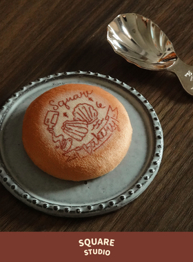 【平方Studio】Bakery毛绒吧唧 原创可爱面包饼干马口铁徽章可捏