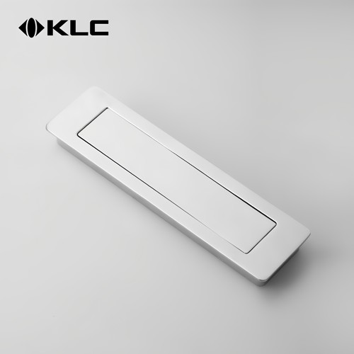 KLC 现代黑色简约太空铝移门拉手 暗装隐形推拉门把手嵌入式 - 图2