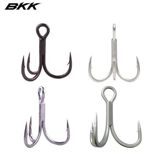 BKK路亚三本钩3倍加强BT620/621/632/662/663/6071淡水海水钓鱼钩 - 图0