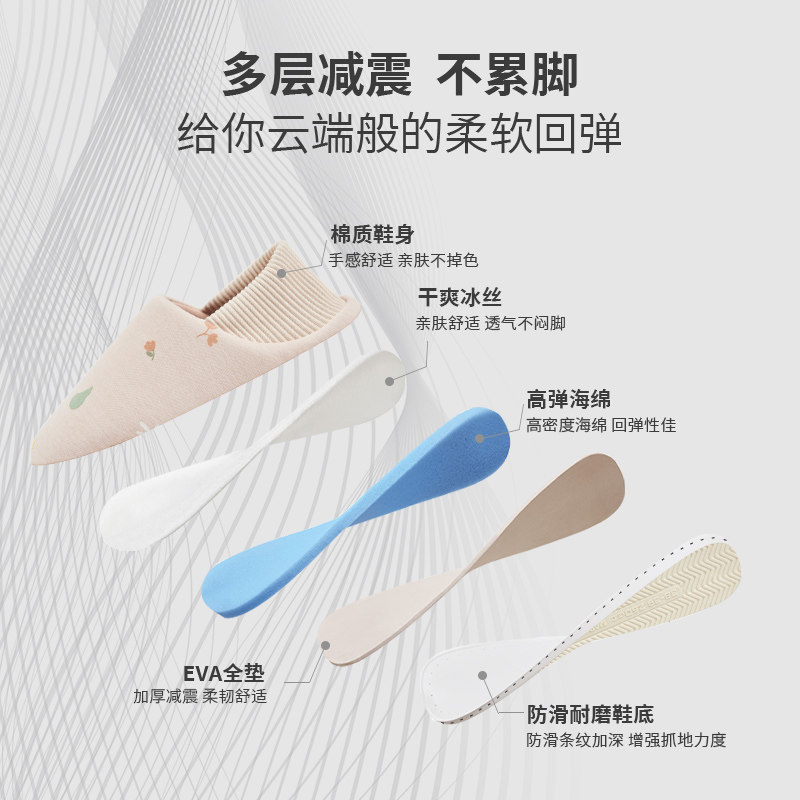 月子鞋秋冬薄款产妇产后包跟厚底夏季软底防滑透气春秋孕妇棉拖鞋,淘宝优惠券,粉丝福利购,淘宝优惠卷